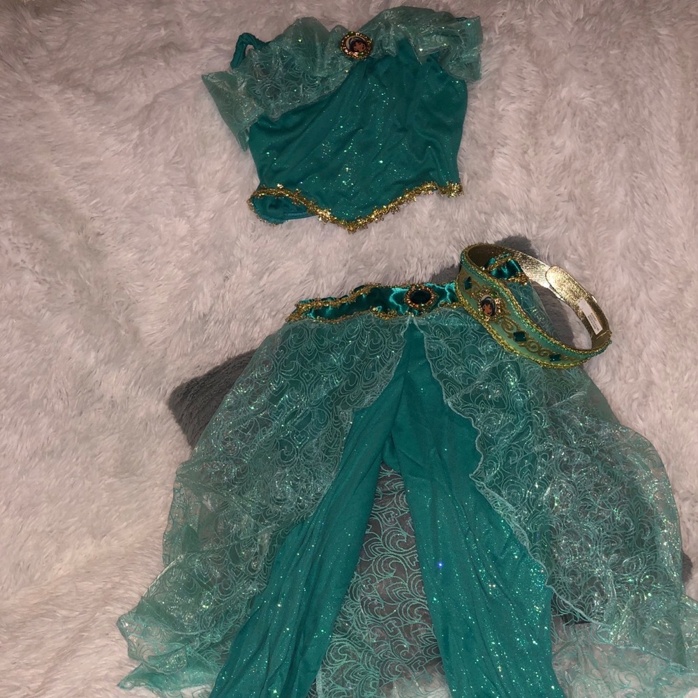 Princess jasmine costume two-piece
